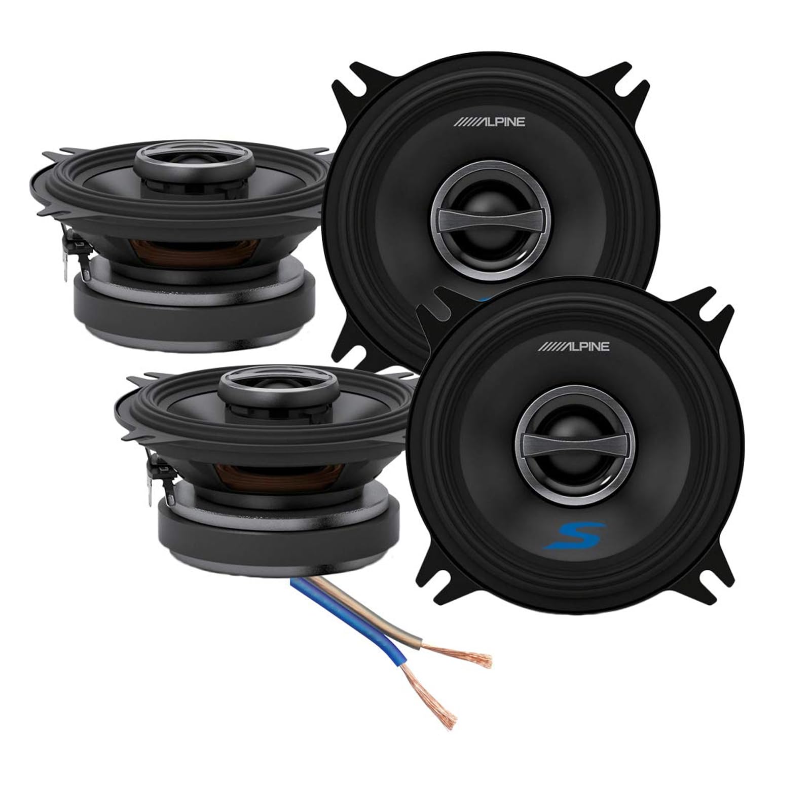Amazon.com: Alpine S-S40 Car Audio Type S Series 4